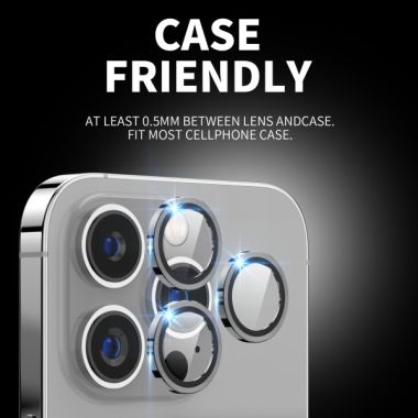 Len Camera Mipow Kingbull TITANSHIELD Protector iPhone 14, 15 Series