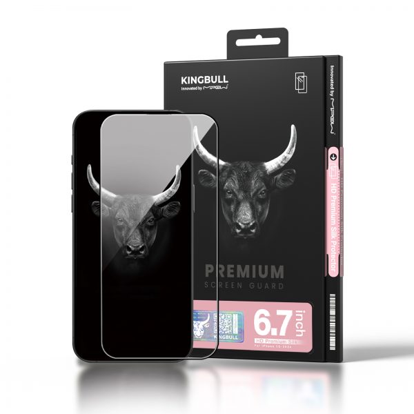 Cường lực Mipow Kingbull iPhone 16 Plus HD Premium Silk